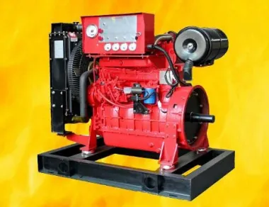 Diesel Engine Defender Diesel Fire Pump SetBy Isuzu TechnologyCap 1000 GPM Head 80 MeterStandart control engine box diesel engine 7