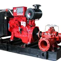 Diesel Fire Pump SetDEF 6BT59Cap 750 GPM Head 110 MeterRefer to NFPA20 Control Engine Box