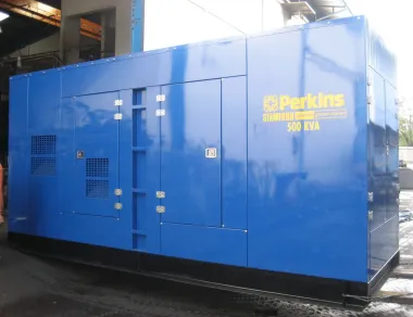 Genset Perkins Perkins 500 kVA  400 kWGenset perkins open dan silent typeHarga Genset perkins 500 kva