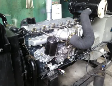 GENSET LAINNYA AD100 MITSUMITSUBISHI 6D16 FUSO 6d16t 125 kva 2