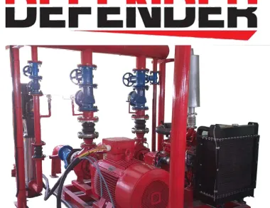 Diesel Engine Defender Hydrant Pump Set 750 GPM Head 110 mtr pump set 3