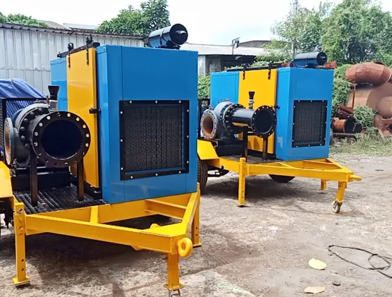 DIESEL TRIALER DEWATERING